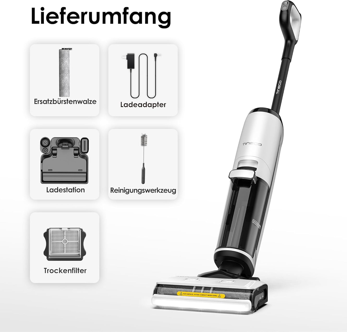Floor ONE S7 Steam - Schnurloser Dampfreiniger, Floor One S7 Steam