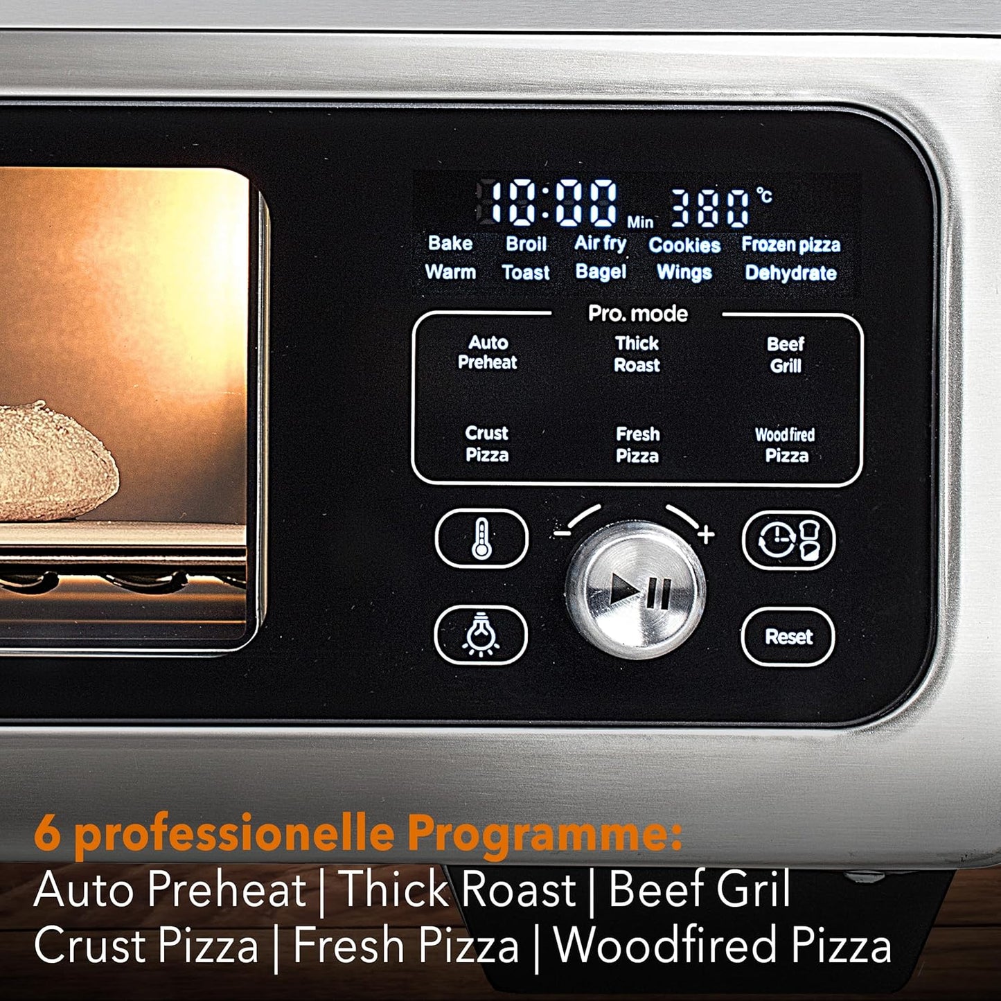 PizzaAirfryer400, Silber