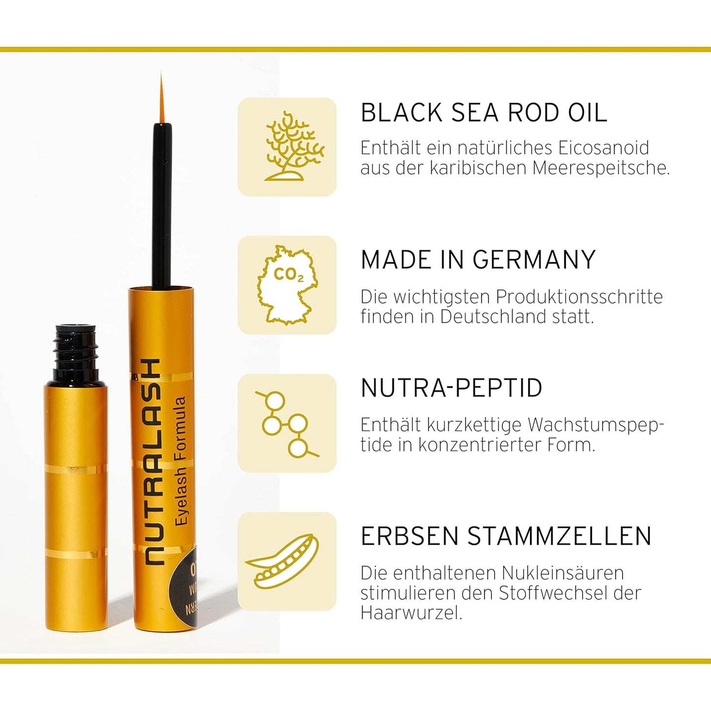 Wimpernerum - Nutralash Eyelash Formula 2.0, 1 ml (1er Pack)