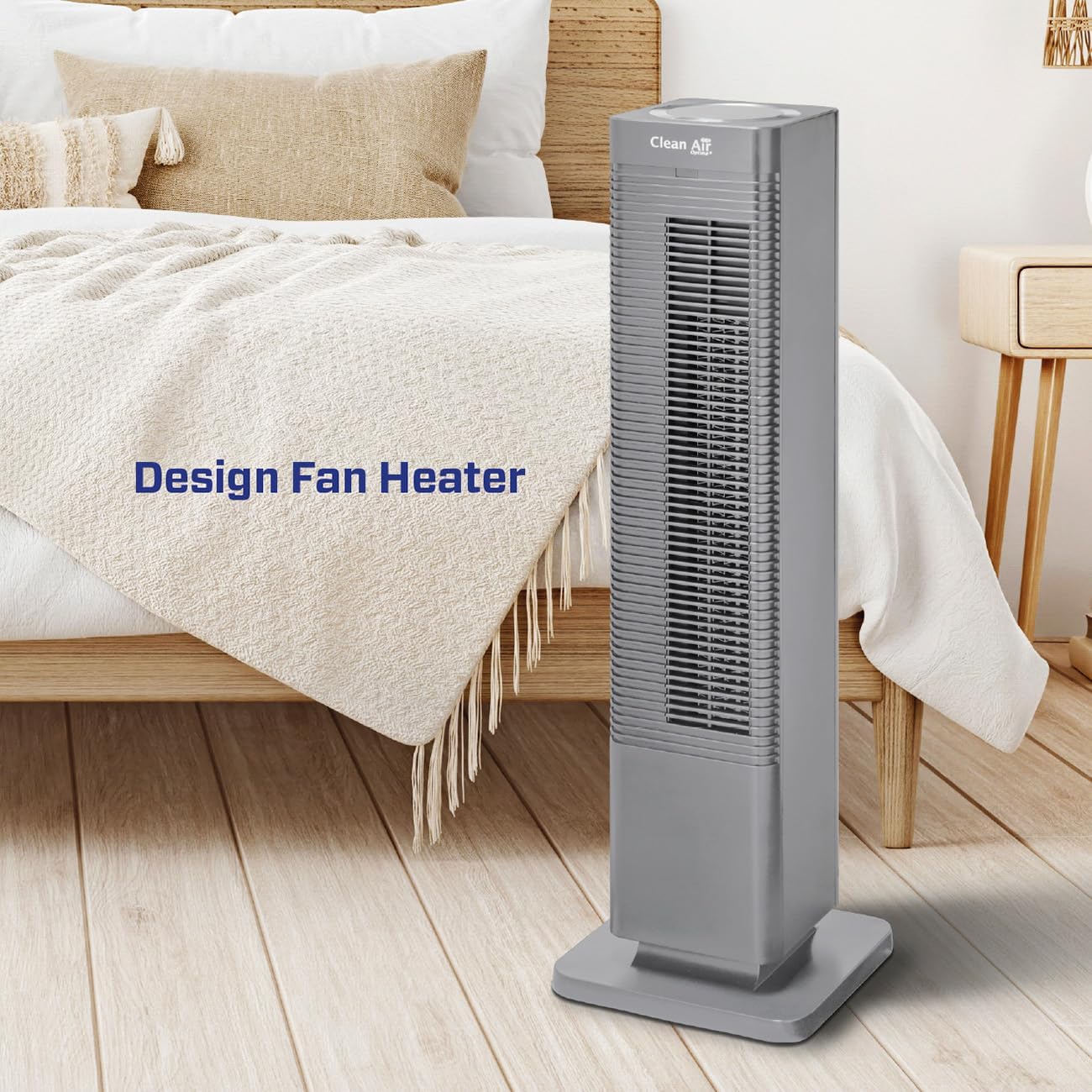 2in1 Heizlüfter & Ventilator CA-904G Smart, Grau