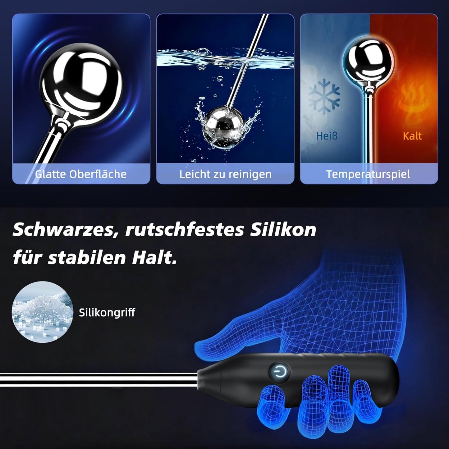 G-Punkt Vibrator mit 3 Geschwindigkeiten & 7 Frequenzen