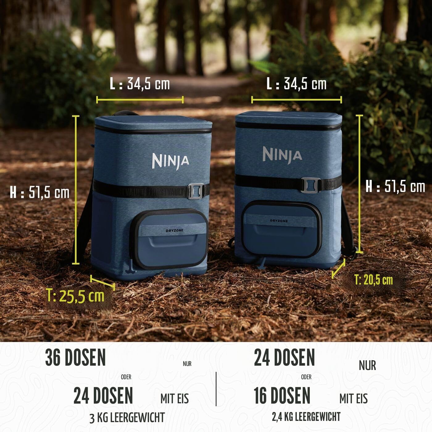 Flexibler Kühlrucksack