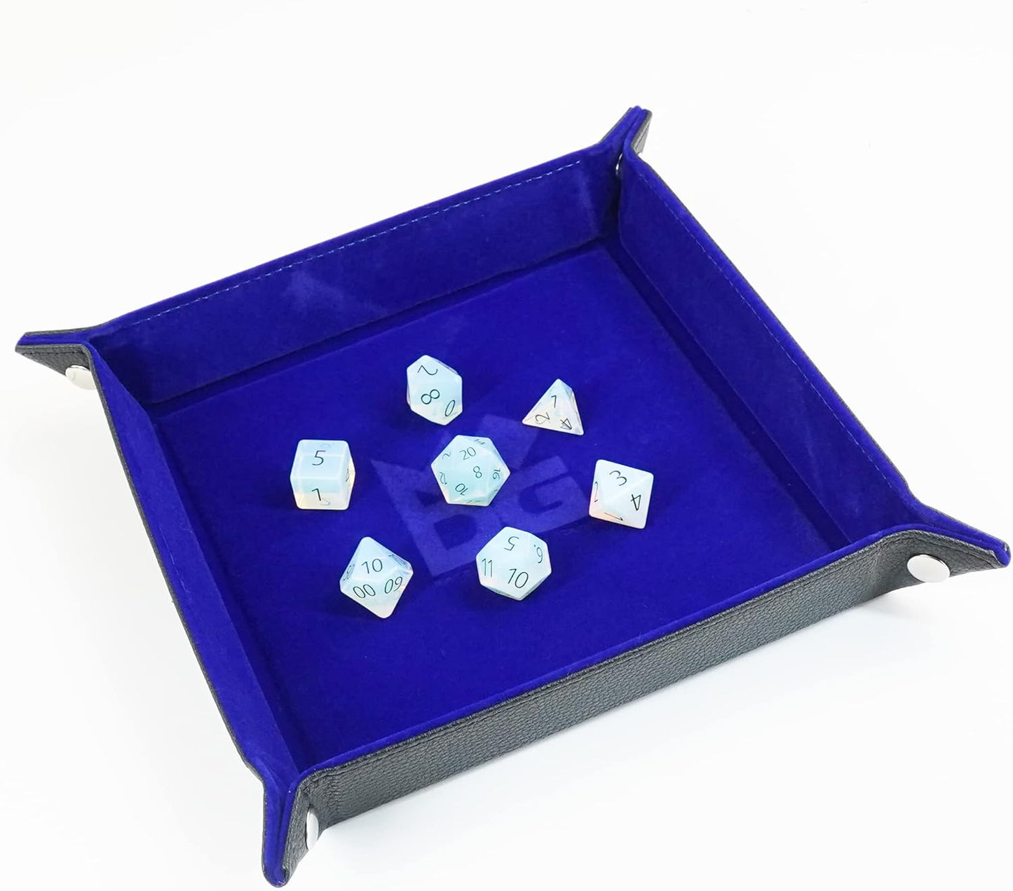 Würfelteller für Rollenspiele und Brettspiele, Blau