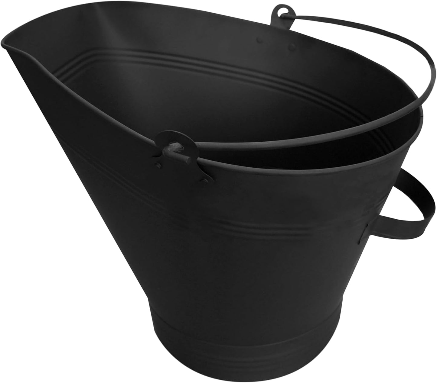 Kohle-/Pelletschütte mit Tragegriff