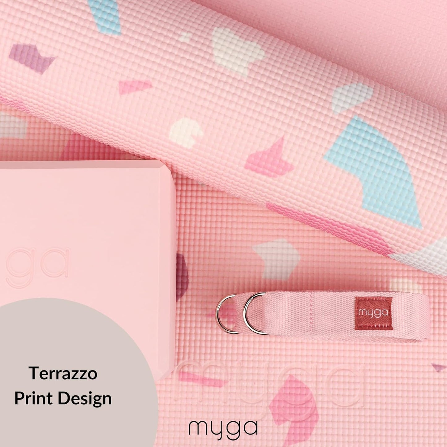 Yoga Starter Kit, Terrazzo