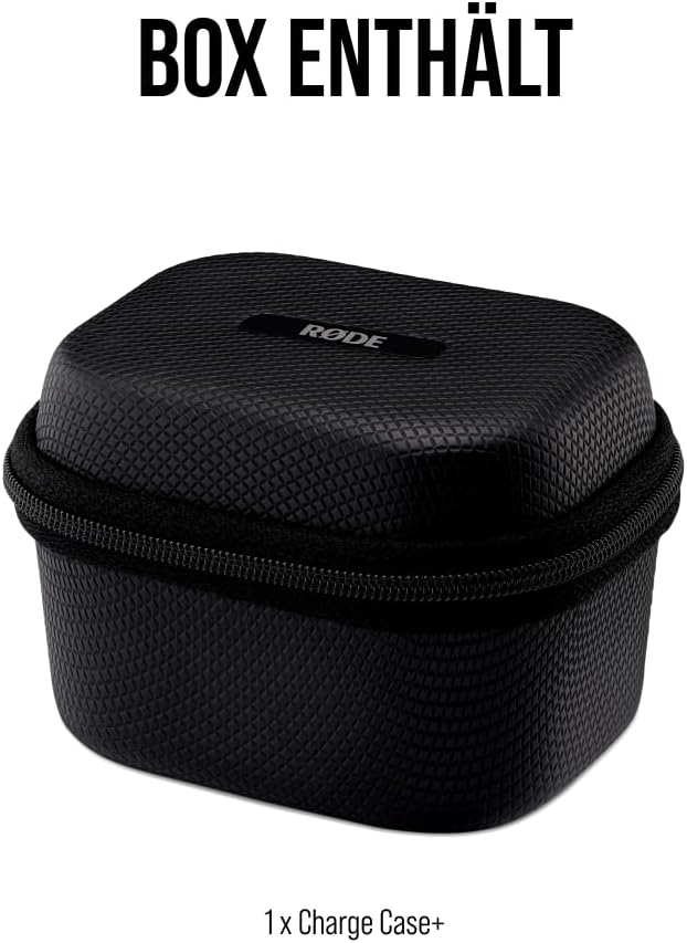Ladecase für Wireless GO Gen 3, Einzeln New WIGO GEN3 Charge Case+ Schwarz