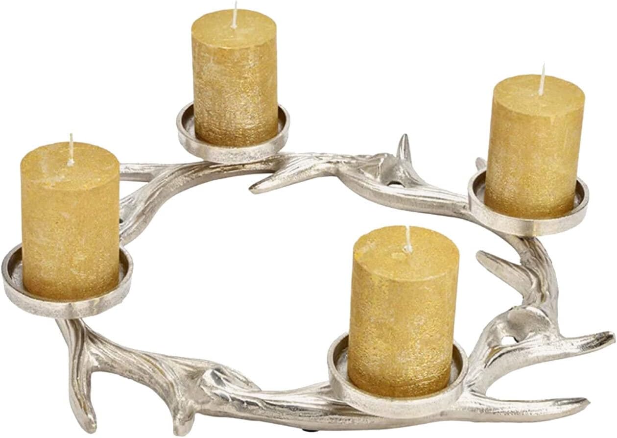 Adventskranz, Bauernsilber