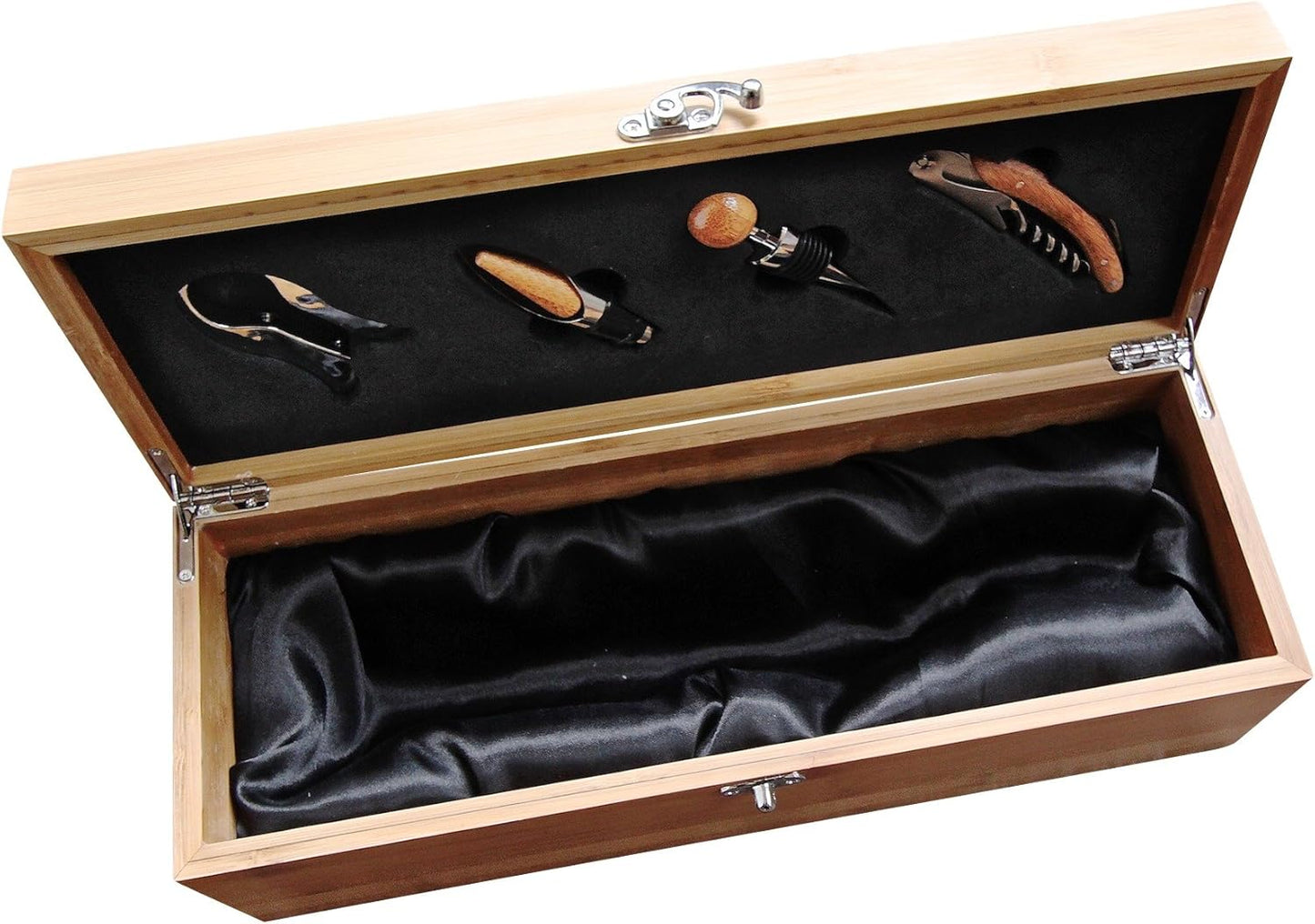 Wein-Geschenkbox mit Sommelier Set, Weinkiste