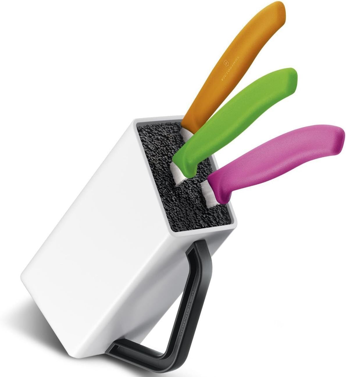 Messerblock ohne Messer, Weiss