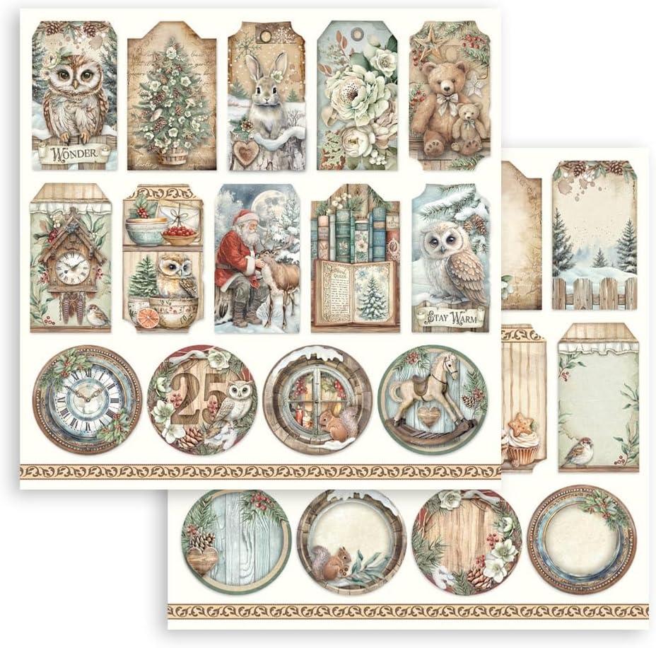 Scrapbook Papierblock The Owls House, 30,5 x 30,5 cm, Scrapbook Paper Pad (Small Pad)