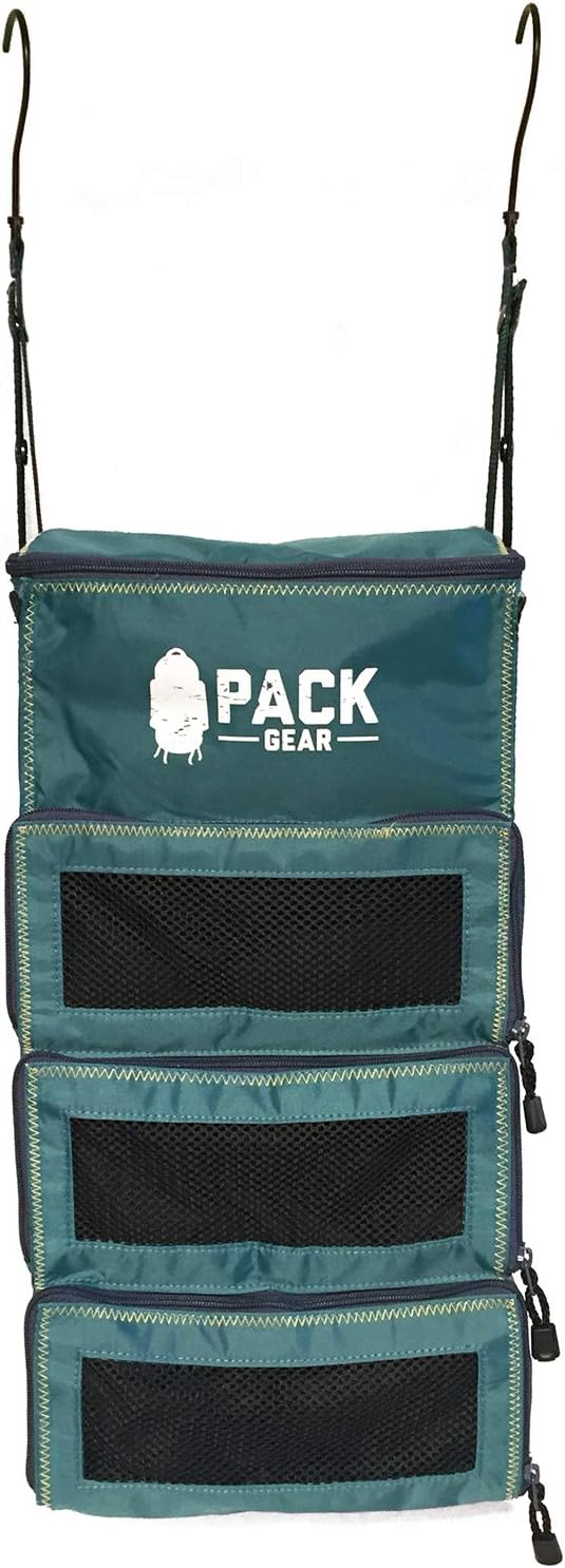 Hängekoffer-Organizer für Handgepäck Koffer, Small (Carry-On) Grün