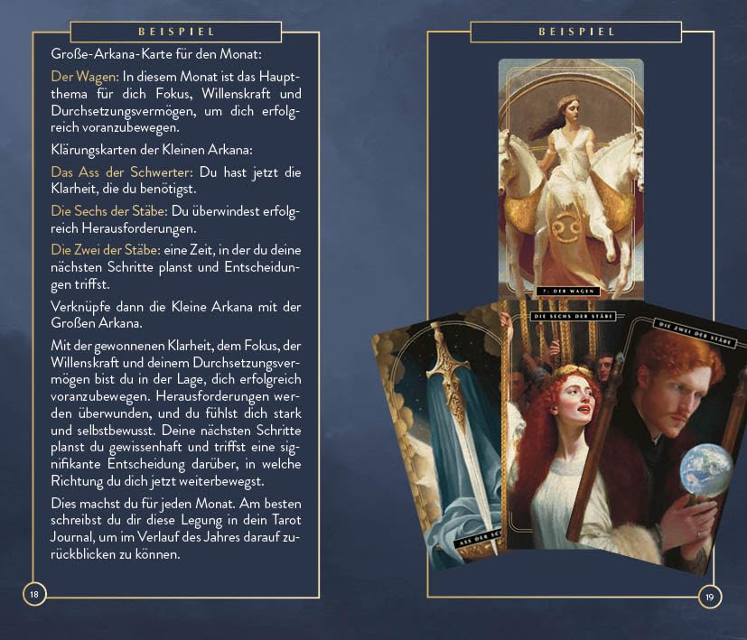 Tarot-Kartenset Magic Soul, Taschenbuch