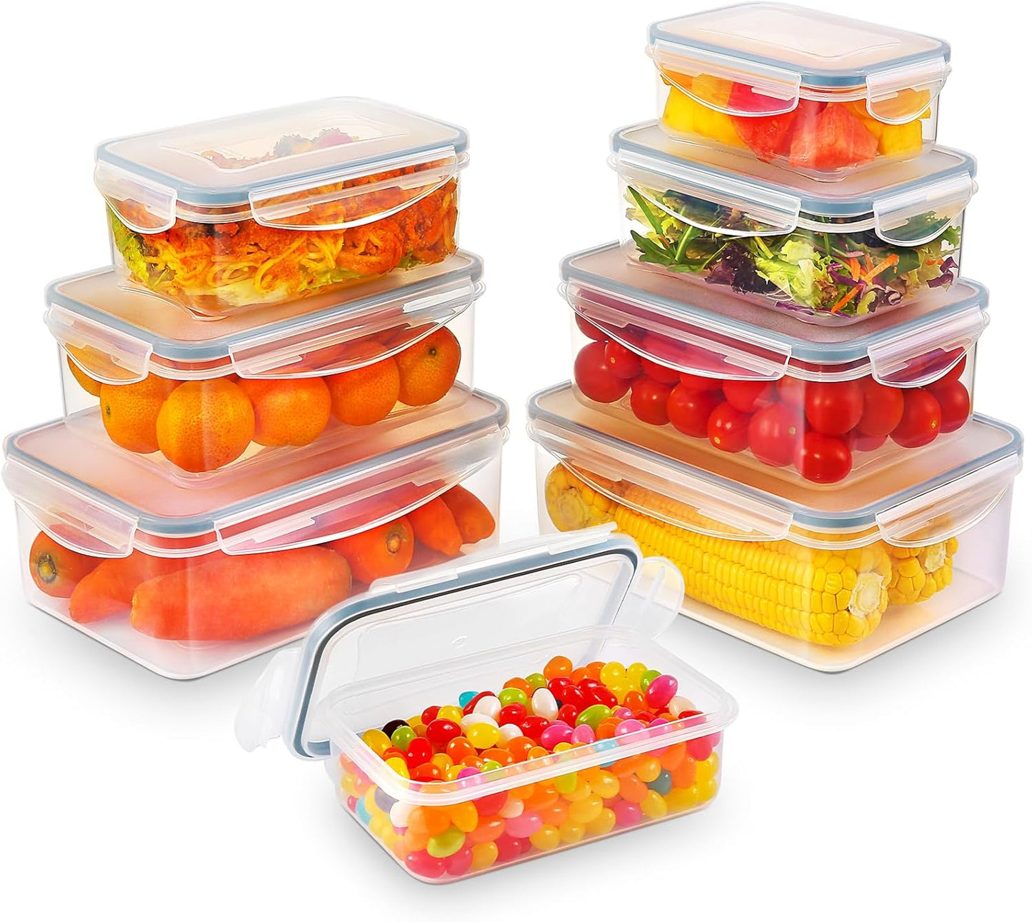 8-teiliges Frischhaltedosen-Set, MB-04-8PCS