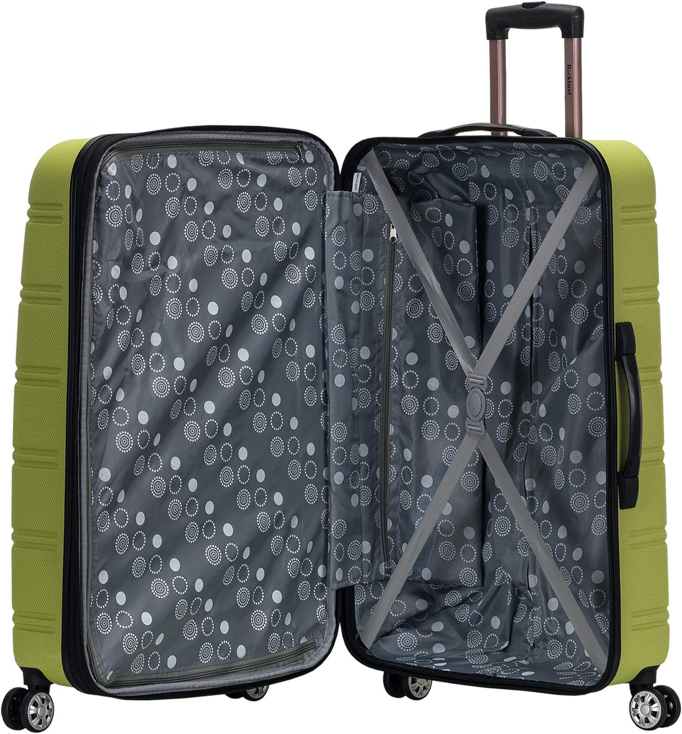 3-teiliges Melbourne Hartschalen-Koffer-Set, 3-Piece Set (20/24/28) Limette