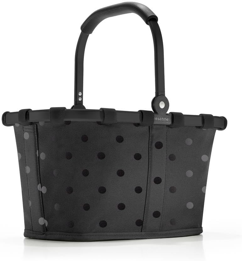 Carrybag XS Glossy dots Black Korb im XS Format, Glossy Dots Black