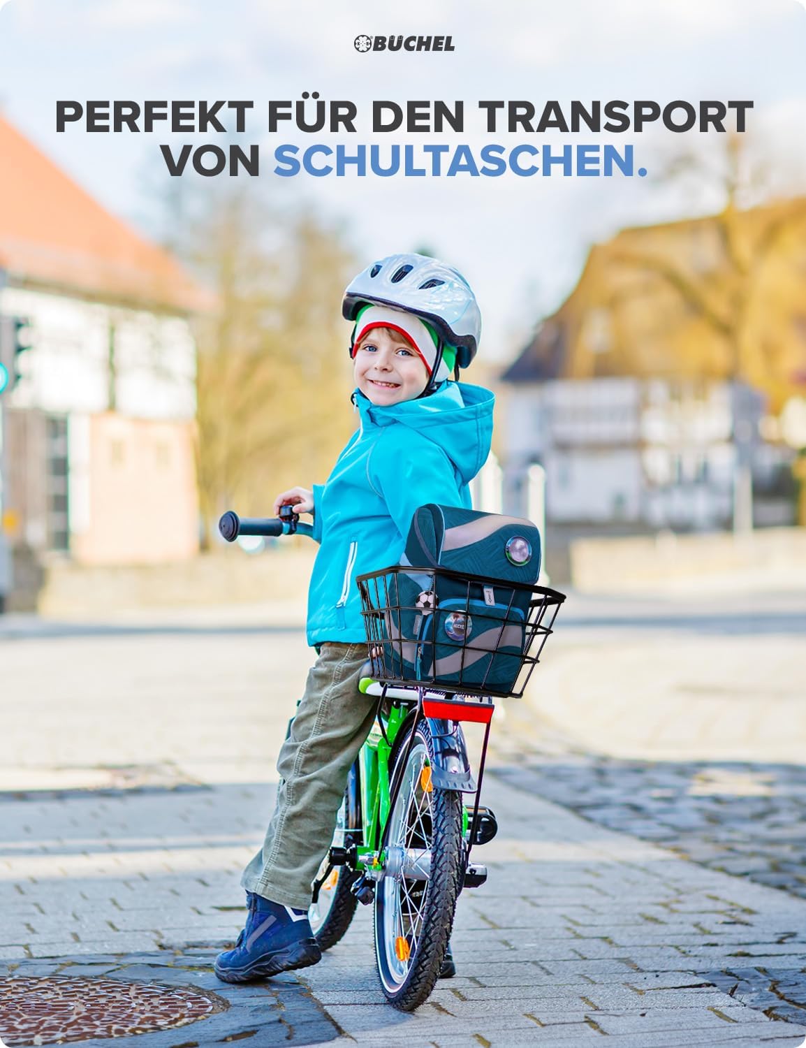 Fahrradkorb Jumbo inkl. Befestigungsmaterial