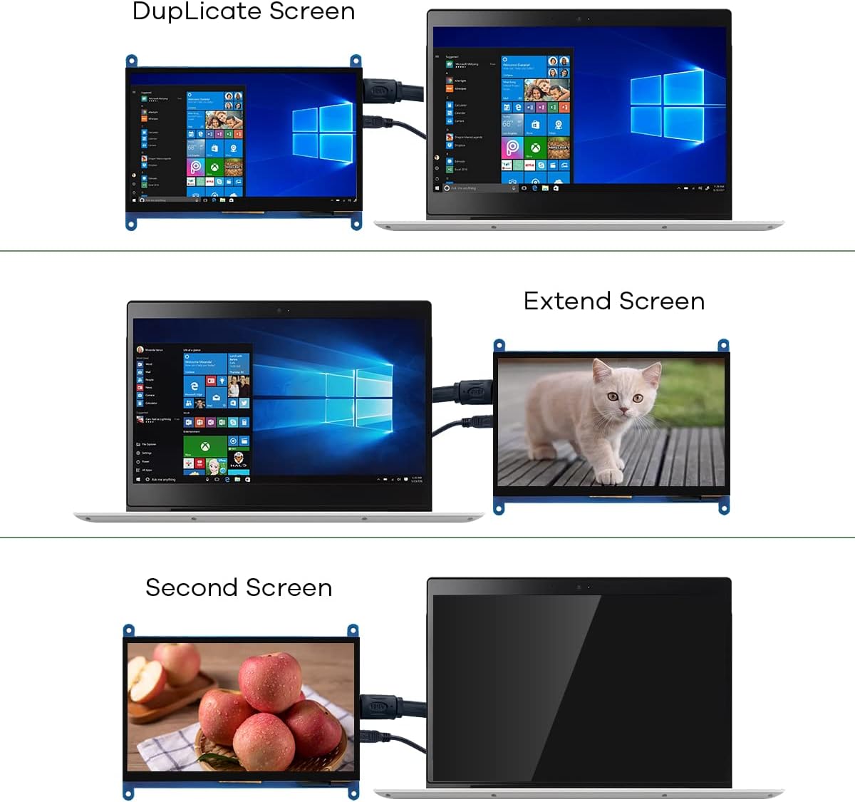 7 Zoll Touchscreen Display für Raspberry Pi, 7inch