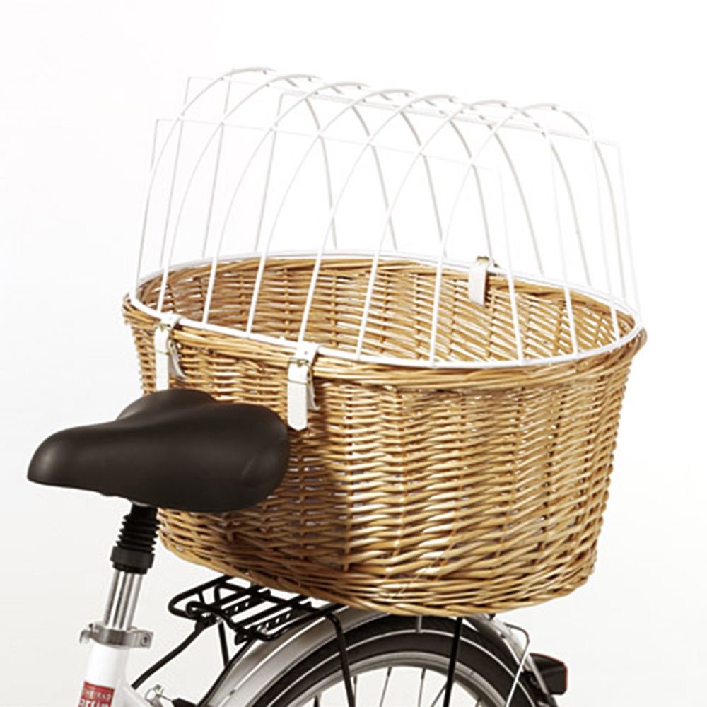 Velokorb mit Schutzgitter für Gepäckträger