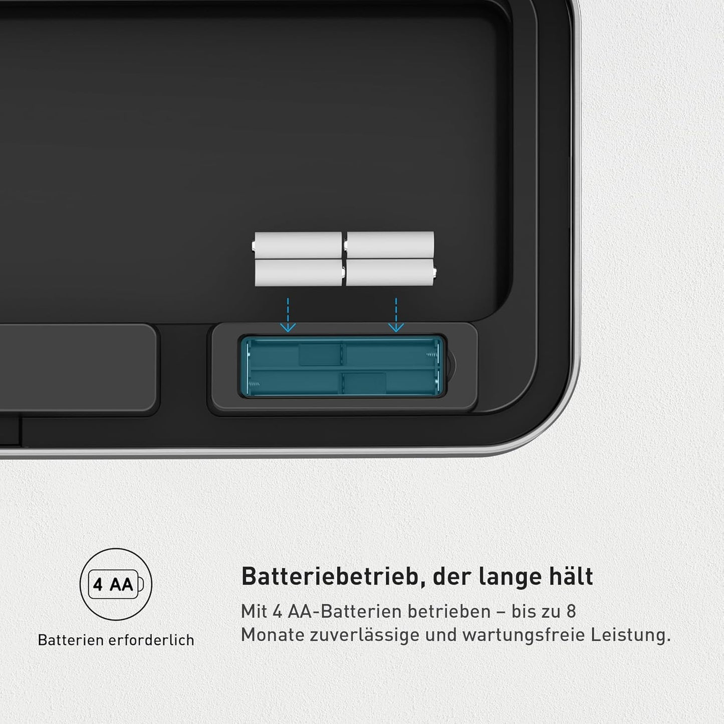 Nova Mülleimer mit Sensor, 2x30L, 30+30 Liter