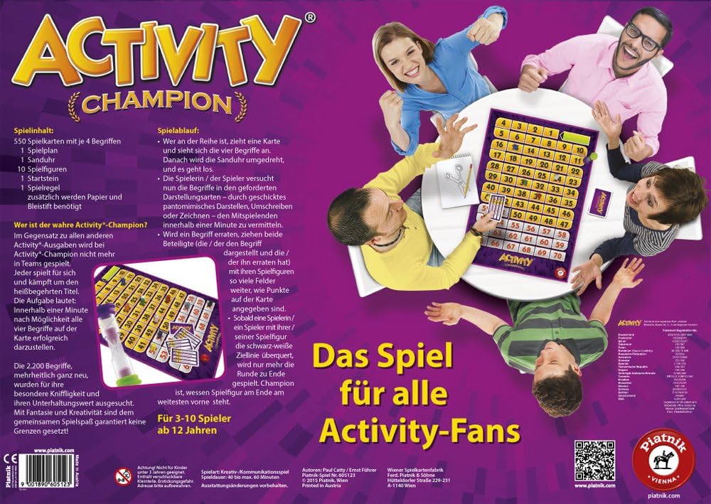 Partyspiel Activity Champion, Activity Champion (A)