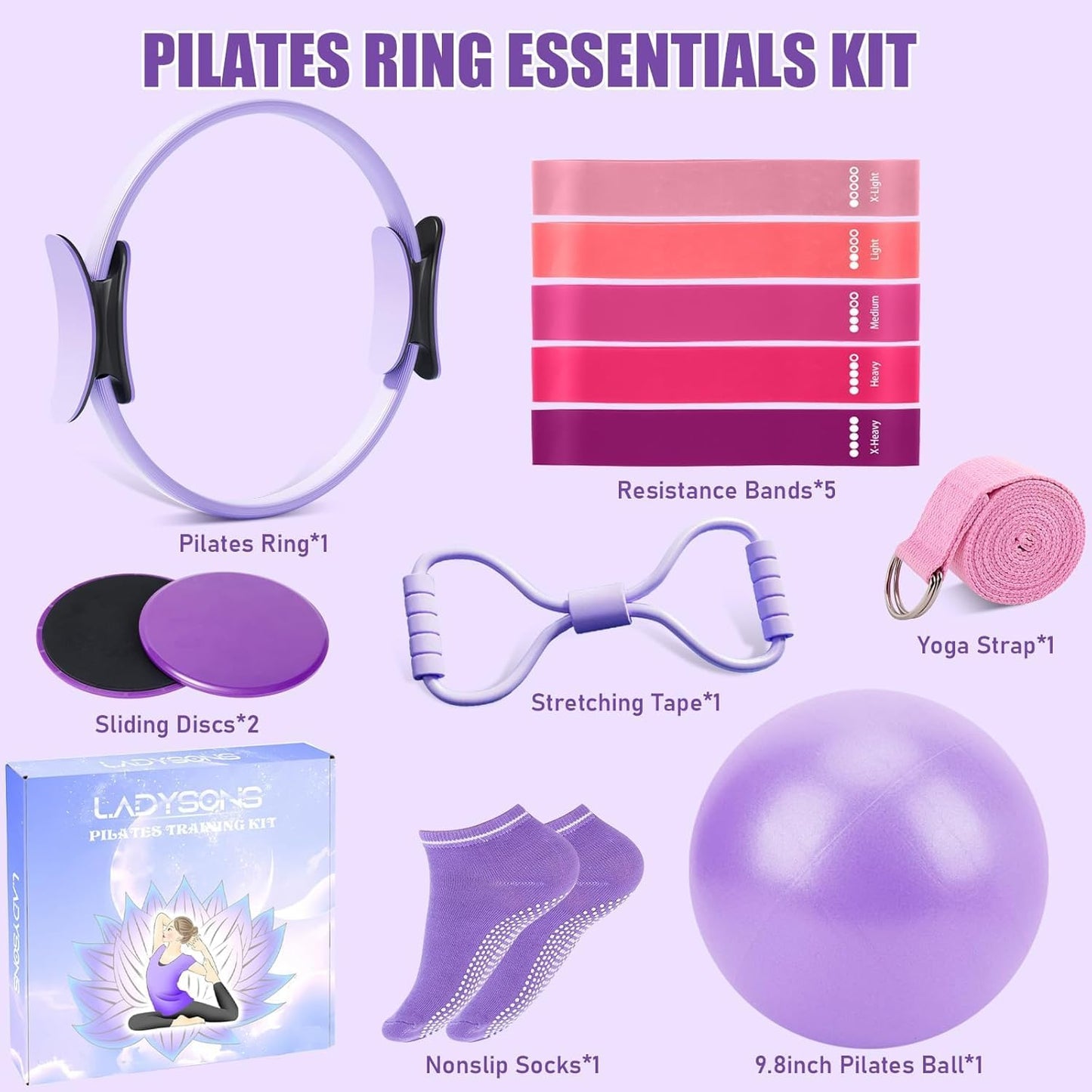 Pilates-Ring-Set