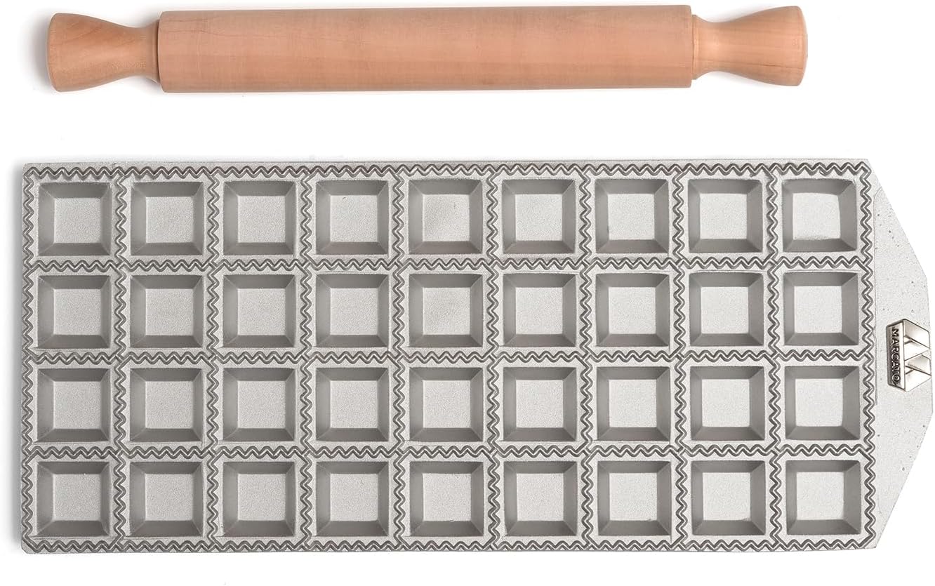 Ravioli-Form Quadrat, 35 mm 36pz