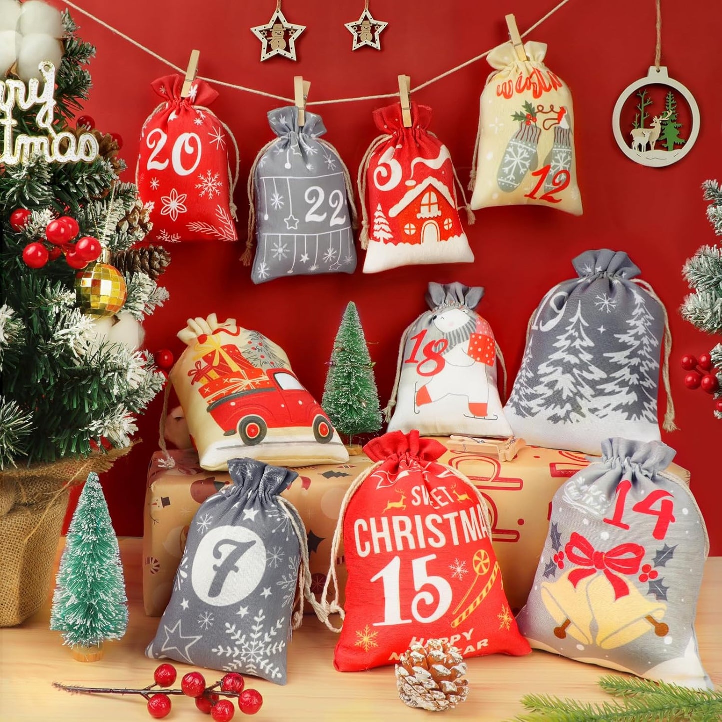 Adventskalender zum Befüllen, Classic