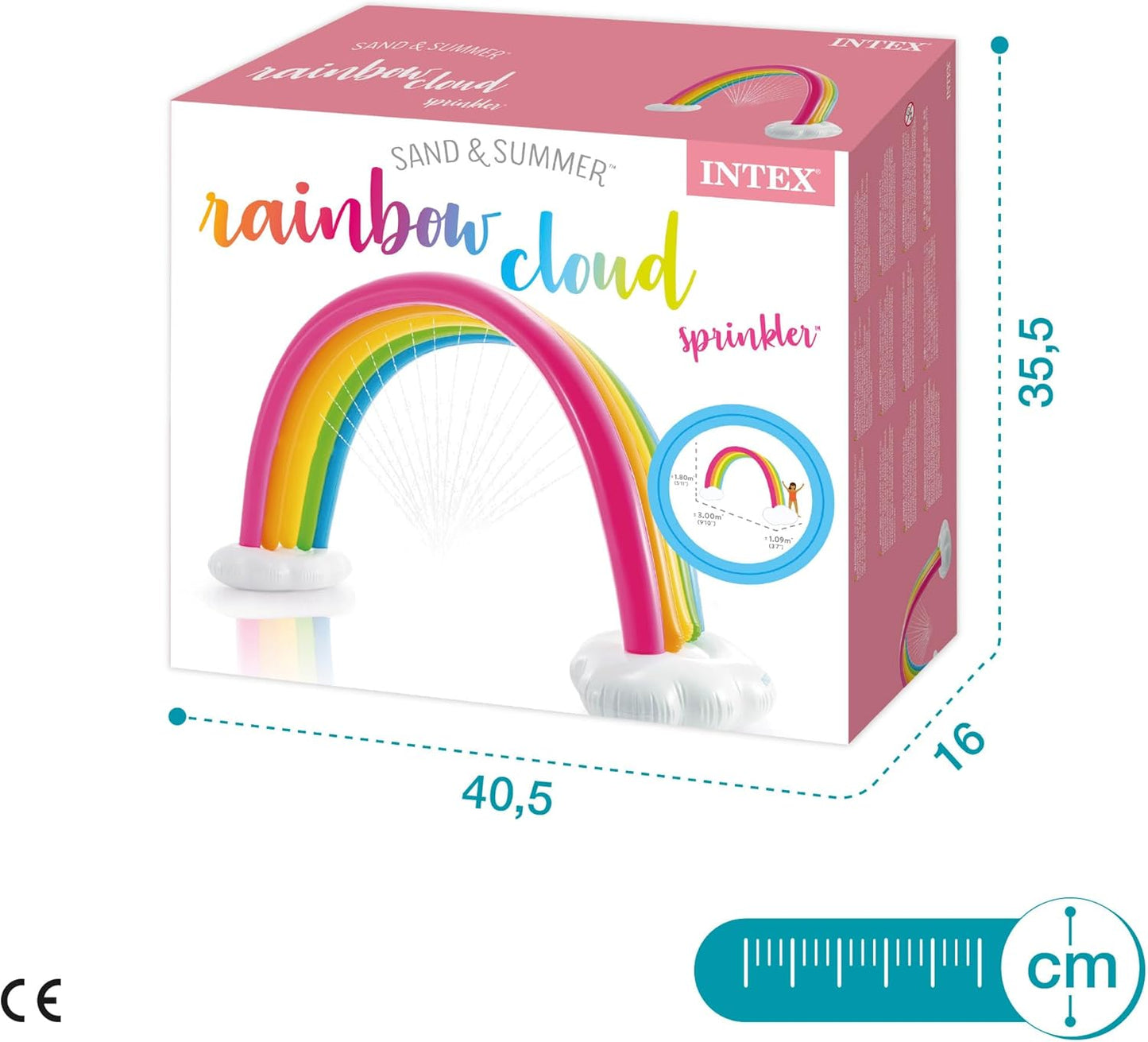 Rainbow Cloud Wassersprinkler für Kinder