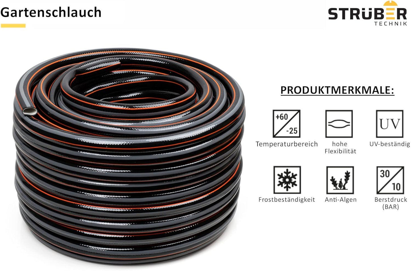 Gartenschlauch, 25 m, 1" 25m