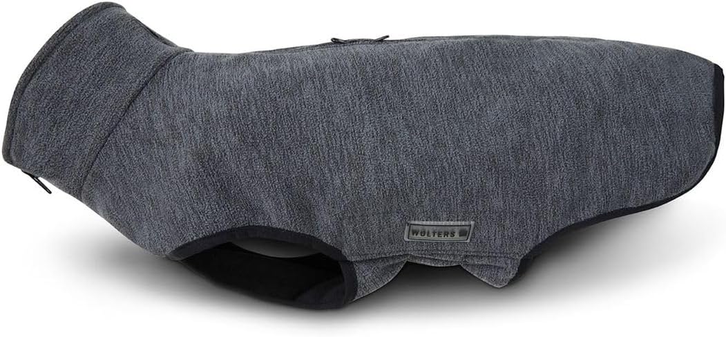 Hunde-Fleecejacke Casual Soft & Dry (60 cm), 60 cm grau meliert