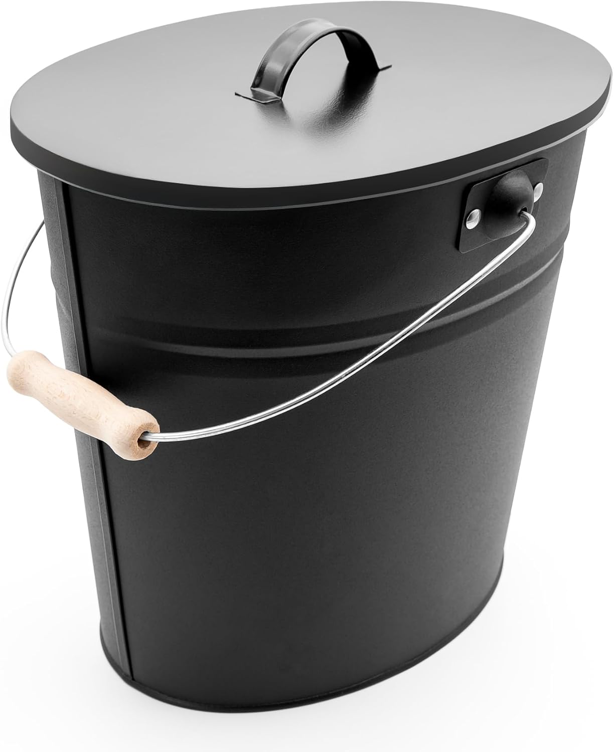 Ascheeimer mit Deckel