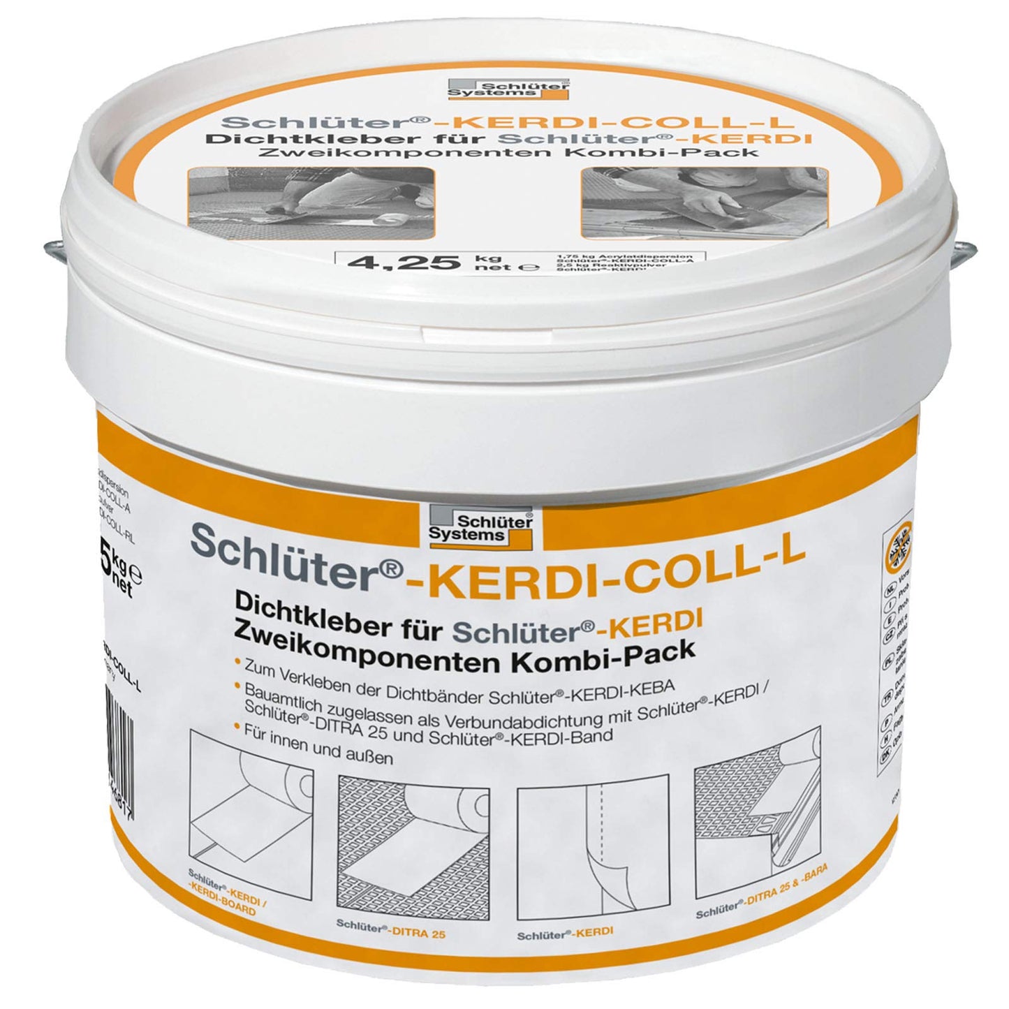 Kerdi Coll L Dichtkleber, 4.25 Kilogramm