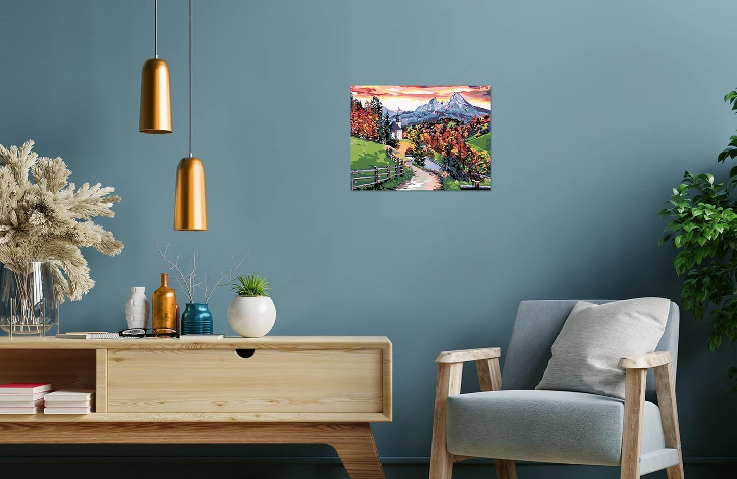 CreArt Beautiful Bavaria Malen nach Zahlen, Neue Version