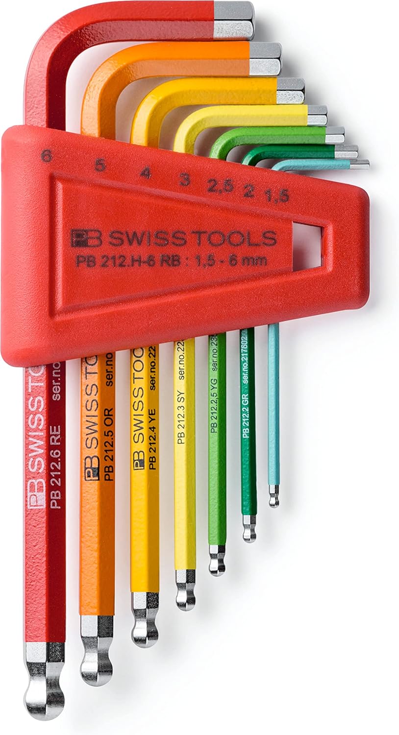 PB 212 H RB Winkelschraubenzieher, PB 212.H-6 RB (1,5-6mm)