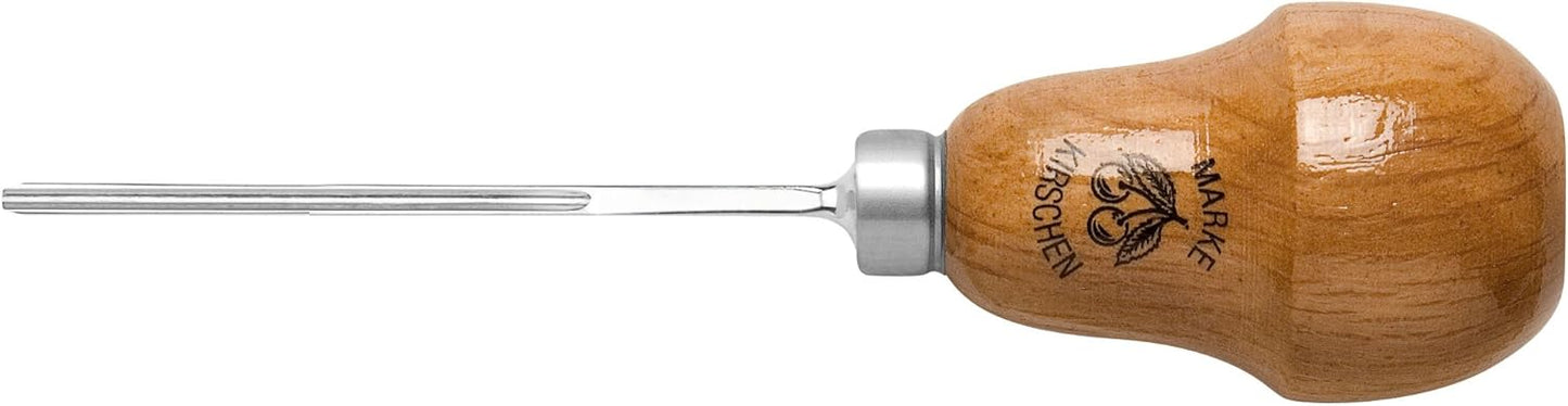 5647002 Kerbschnitzbeitel, 2mm Braun / Silber