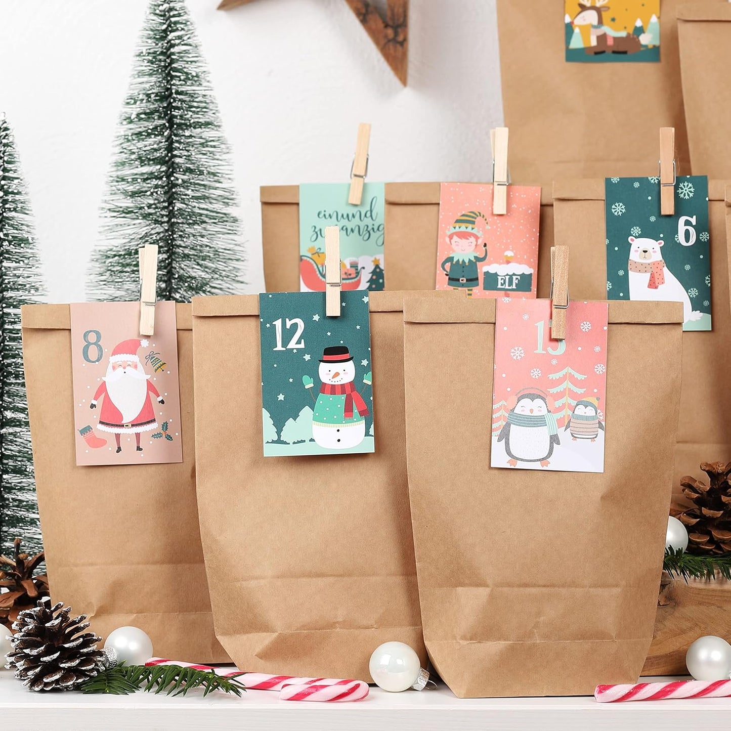 Adventskalender DIY-Set, Kinder