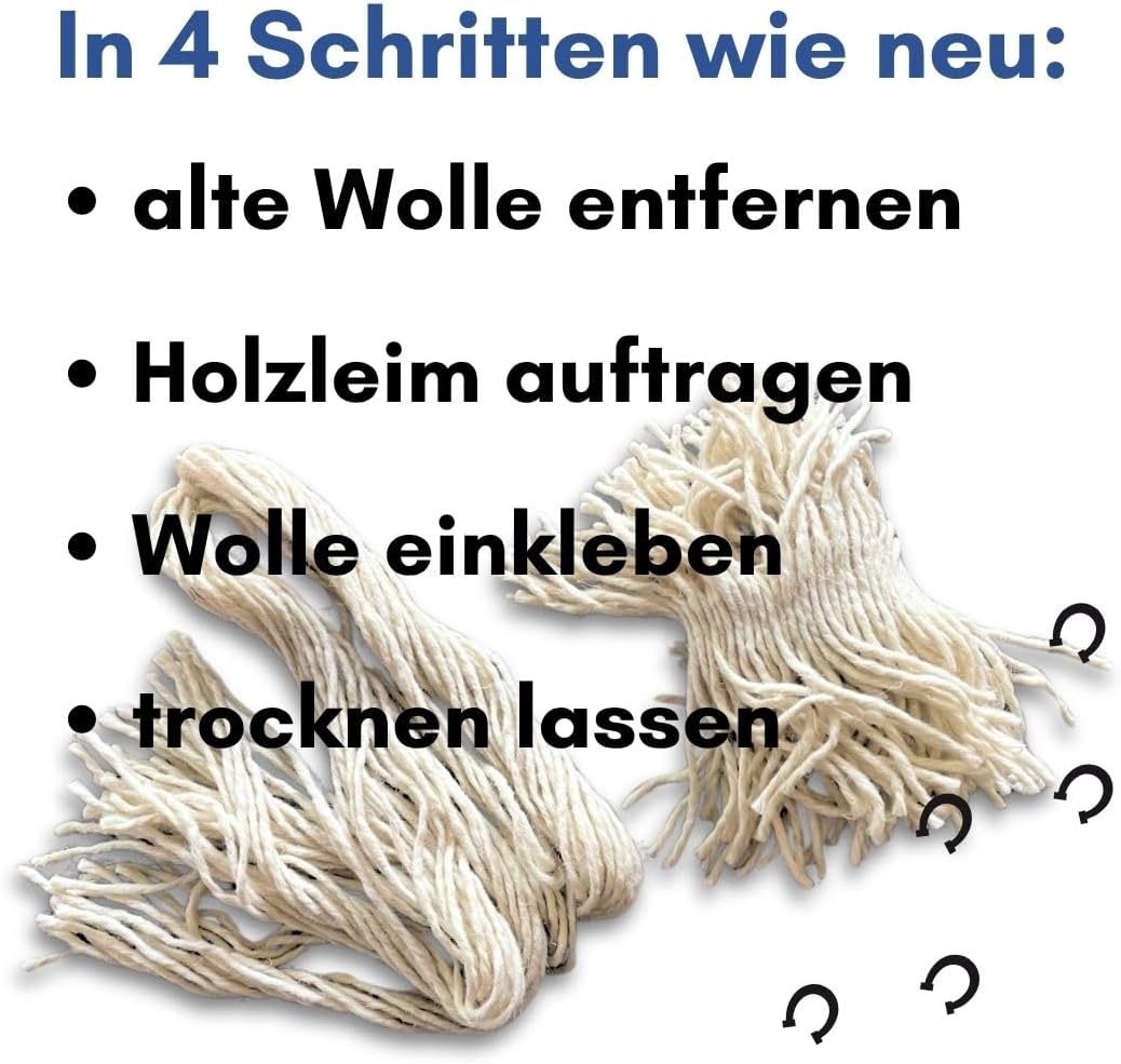 Ersatz-Set Mähne & Schweif für Schaukelpferde
