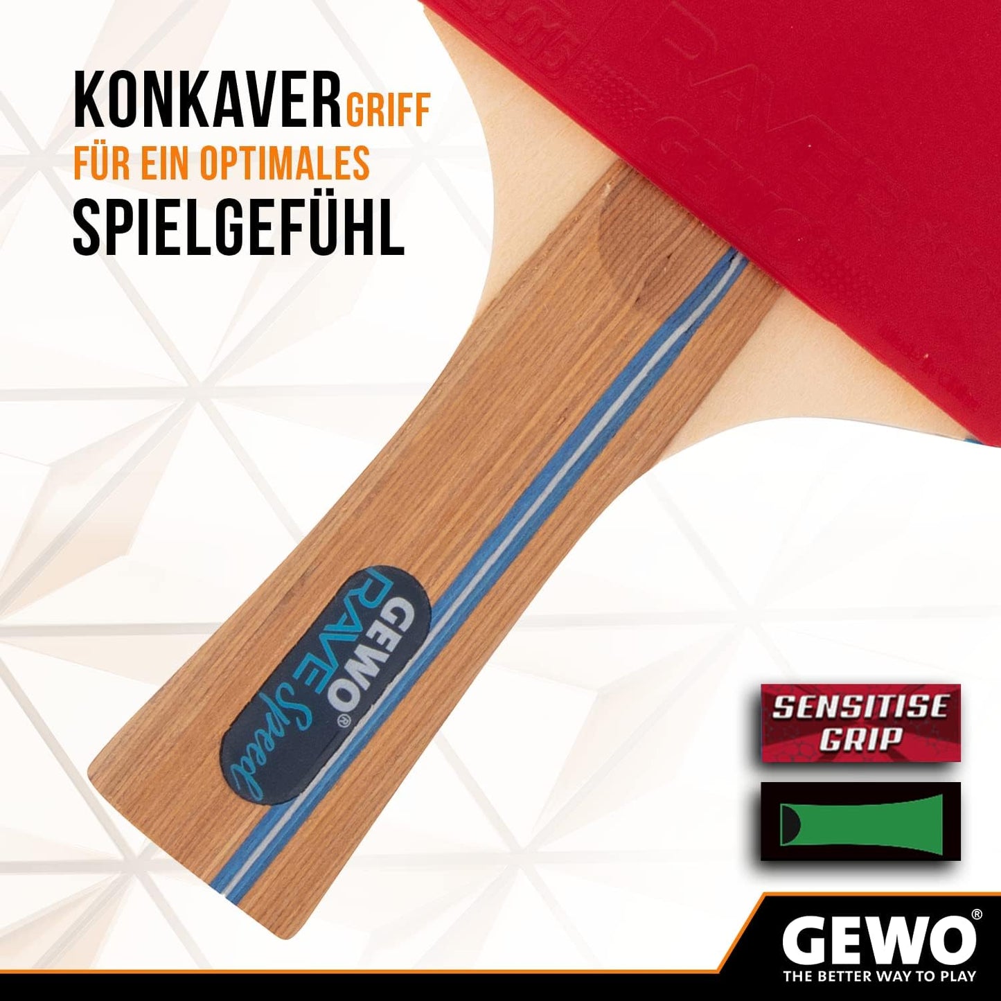 Rave Speed Tischtennisschläger Set