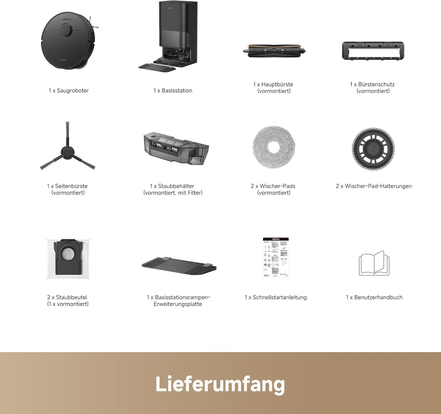 L40 Ultra A Saugroboter mit Doppel-Anti-Verknotungssystem, L40 Ultra A Schwarz