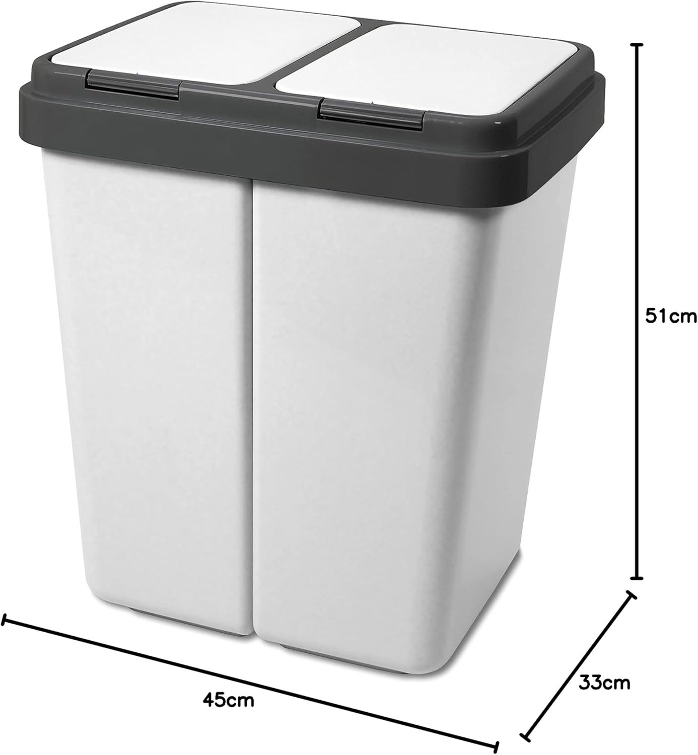 Duo Abfallbehälter