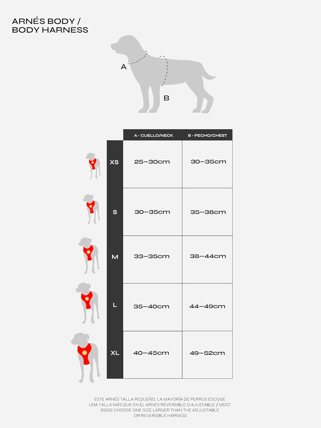 Verstellbares Hundegeschirr XL, Avocado XL