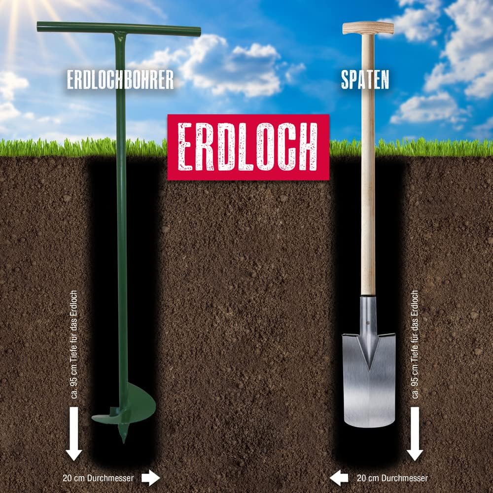 Erdloch Bierkühler für 15 Flaschen (0,33/0,5 l)