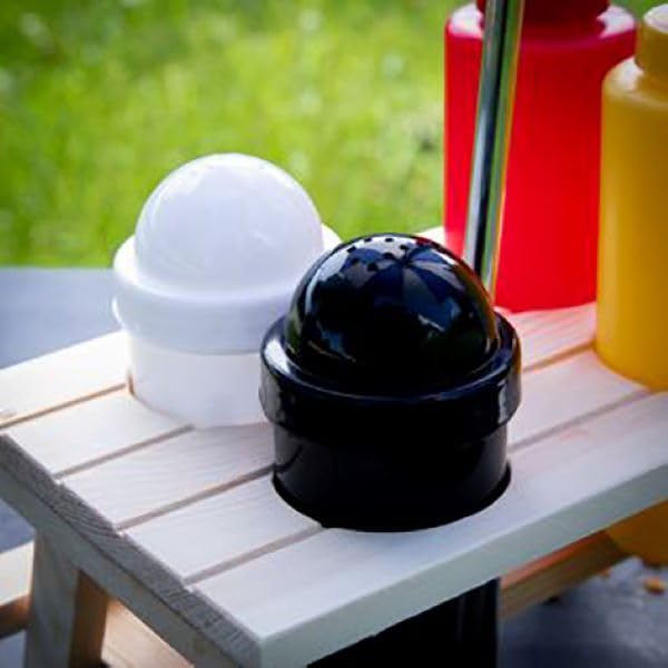 Picknicktisch mit Streuer & Saucenspender