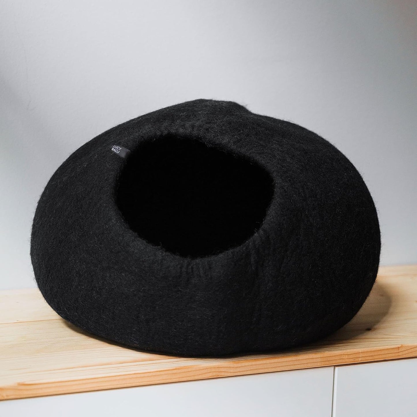 Kuschelhöhle für Katzen, Schwarz