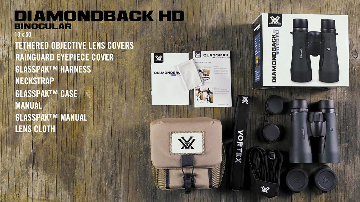Diamondback HD Fernglas 10x50, 10x50