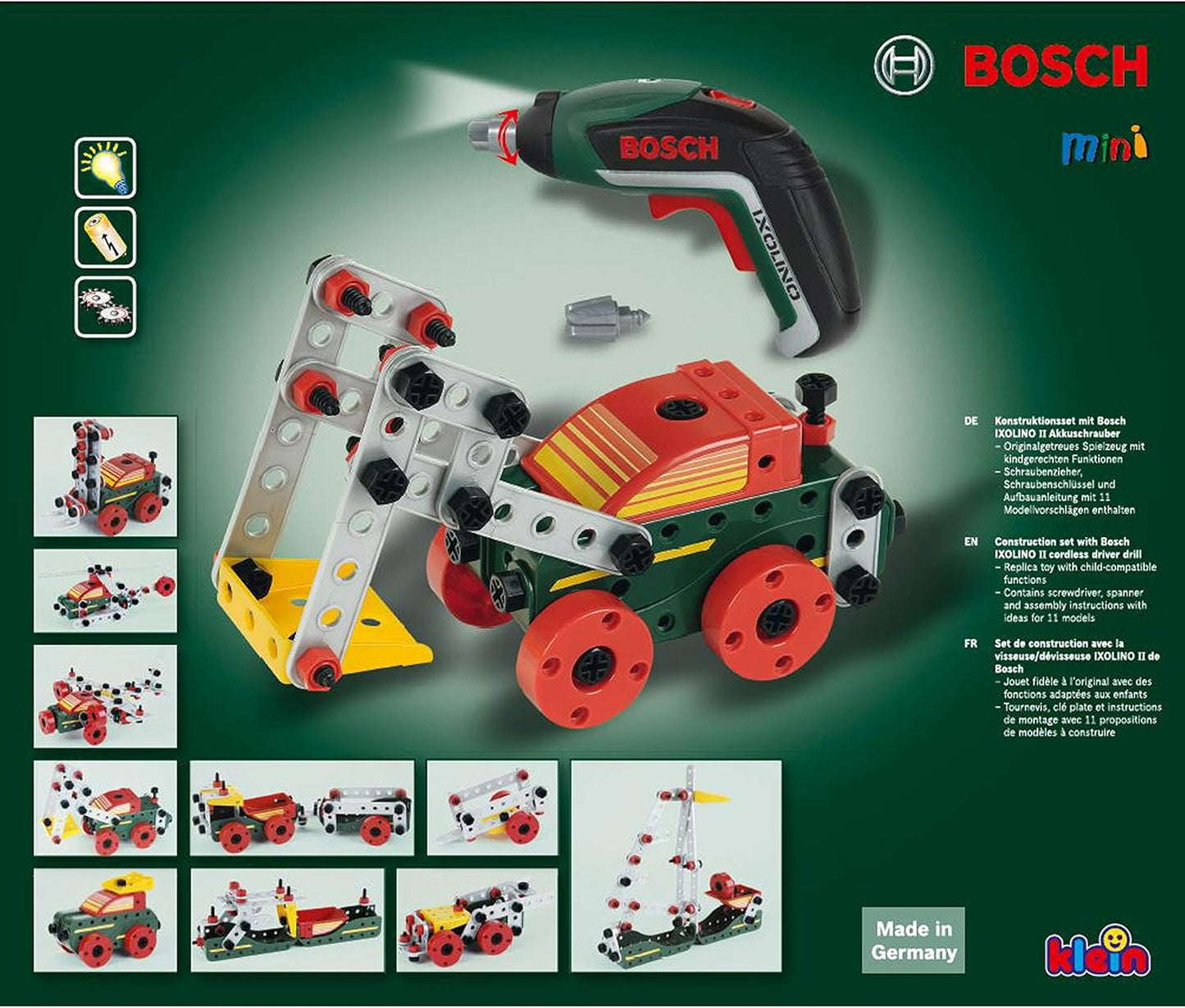 Multi-Tech Konstruktionsset mit Bosch Ixolino, Single