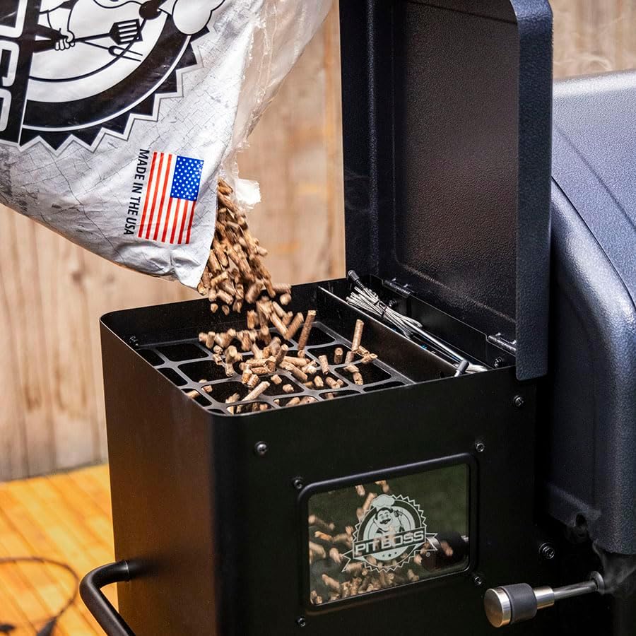 Holzpellets für Pelletgrills und Smoker (9 kg), Apfel