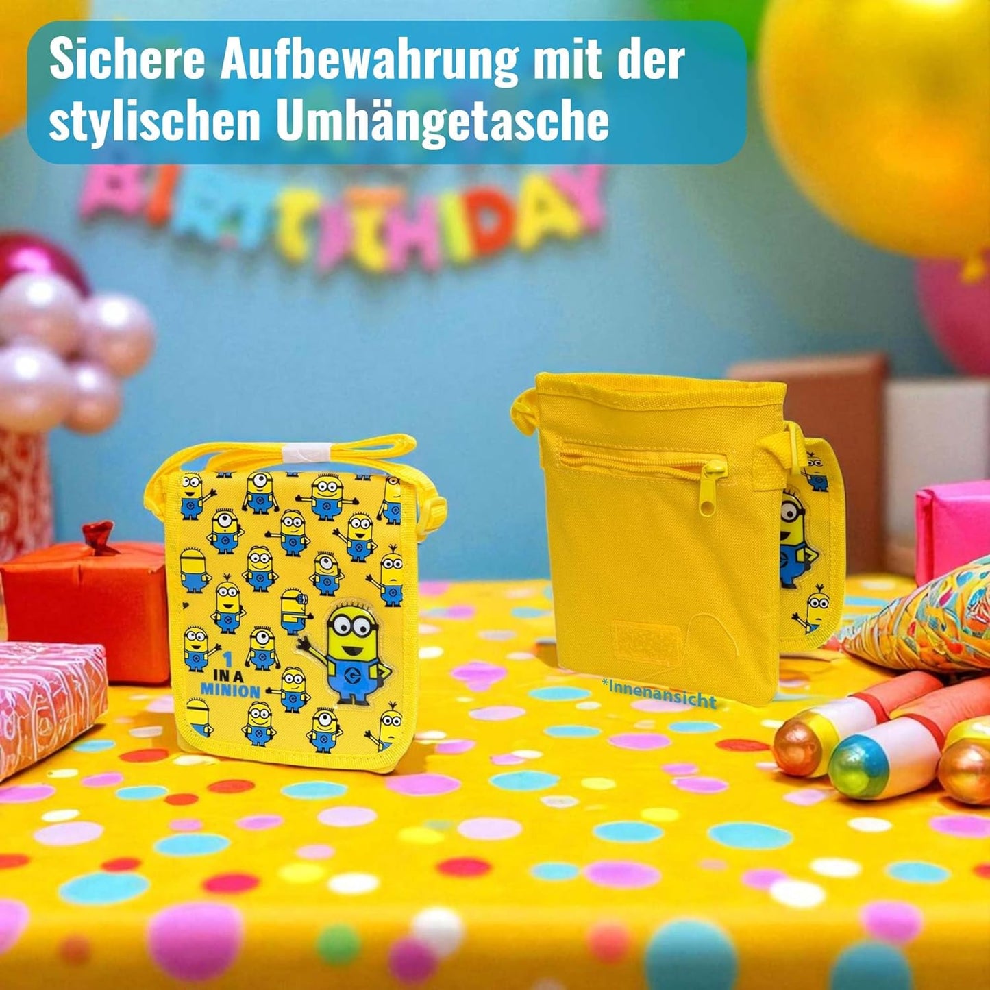Gepäck-Set mit Minion-Motiv