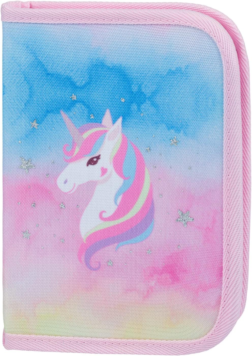 Schulranzen-Set, Regenbogen Einhorn