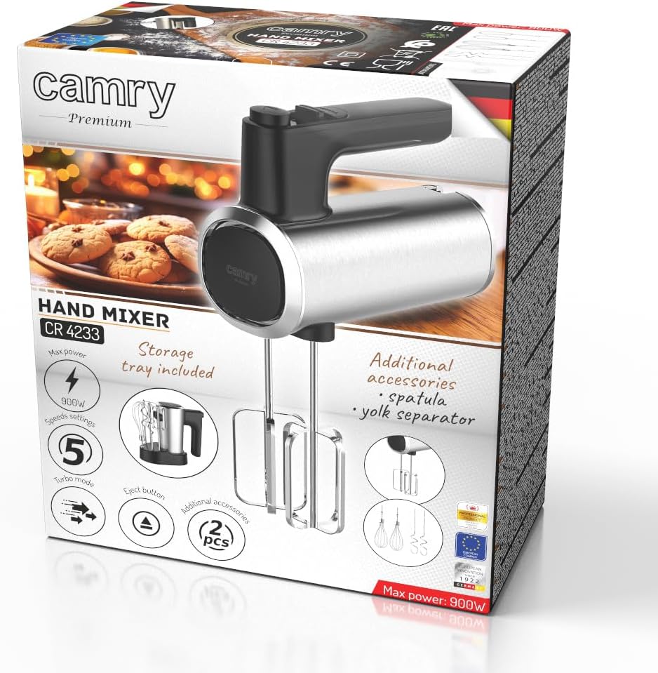 Handmixer mit Zubehörständer